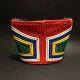 1940s-50s Telephone Cord Purse Mcm Rainbow Red Yellow Green White Blue