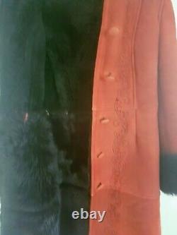 1970s Vintage Penny Lane Original Shearling Coat Jacket JJ Canada Size S Boho