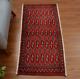 2x4 Traditional Vintage Oriental Geometric Red Wool Hand Knotted Area Rug
