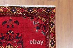 3x11 Vintage RED Hand Knotted Oriental Carpet Runner Wool Traditional Area Rug