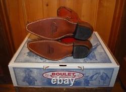 7.5C Boulet Vintage Style Red Boot