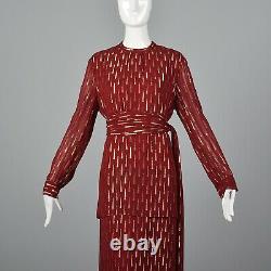 Adele Simpson Elegant Evening Gown Romantic Formal Dress Loose Flowy Bohemian