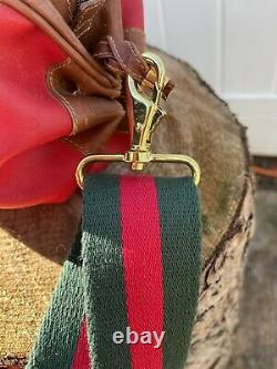 Authentic Gucci Vintage Candy Red Crossover Bag