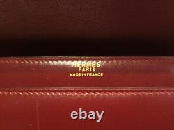 Authentic Vintage HERMES 1977 Eugenie Clutch and Hand bag