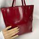 Authentic Vintage Prada Red Bourdeaux With Authenticity Card