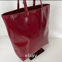 Authentic Vintage Prada Red Bourdeaux with Authenticity Card