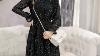 Black Vintage Clothes Spring Lady Long Chiffon Dress 2020 New Korean Fashion Women Long Sleeved Polk