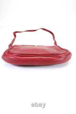 Bottega Veneta Womens Single Strap Framed Vintage Marco Polo Handbag Red