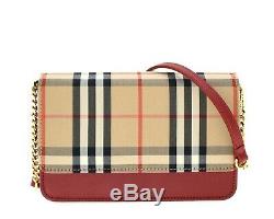 Burberry Hayes Shoulder Bag Vintage Check New