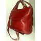 Coach 4158 Vintage Top Handle Legacy Red Leather Crossbody Bag