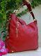Coach Carly Large Hobo Shoulder Handbag Red 10616 Vintage Purse Satchel Bag