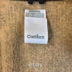Carhartt Womens Vintage Detroit WJ097 VRS Flannel Lined Vintage Rose Jacket SZ S