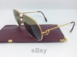 Cartier Vendome Red Laque De Chine Vintage Sunglasses 59 X 16 For Collectors