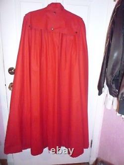 Celebrity owned rare Valentino vintage red riding hood rain cape/coat ON SALE