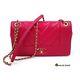 Chanel Mademoiselle Vintage Red Calfskin Crossbody Withauthenticity Cert