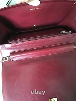 Chanel vintage Burgundy handbag