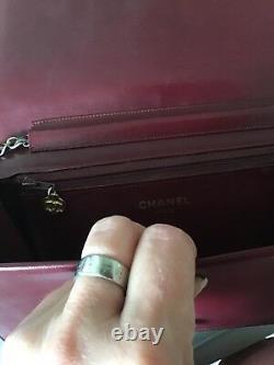 Chanel vintage Burgundy handbag