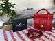 Coach Vintage Mini Willis Winnie In Red #9023 Mint Condition (made In Usa)