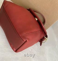 Coach Vintage Red Soho Small Flap Mini Shoulder Crossbody Bag #4108