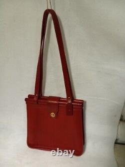 Coach Vintage Red Weston shopper Bag. Coach 9021. Rare Find
