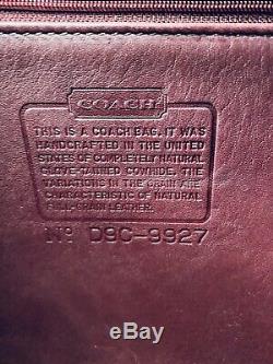 Coach Vintage Willis Currant Crossbody Satchel Nickel Bag #9927 USA