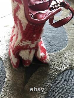 Cute vintage Miu Miu houndstooth check handbag