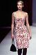 Dolce & Gabbana Vintage 1996 Runway Silk White Cherry Print Dress Sz It 40 Us 4