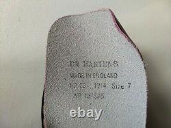 Doc Dr Martens Manga Anime Girl Face 1914 Boots Rare Vintage Made In England 7uk