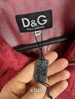 Dolce & Gabbana women's jacket vintage red XL size oversized