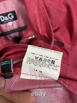 Dolce & Gabbana women's jacket vintage red XL size oversized