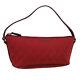 Gucci Gg Pattern Hand Bag 07198 2123 Purse Red Canvas Leather Vintage Ak45664