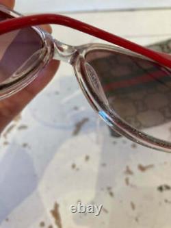 GUCCI Vintage Red Sunglasses
