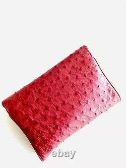 Gucci Vintage Red Ostrich bag-stunning