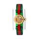 Gucci Ya143503 Women's Vintage Web Green And Red Quartz Watch