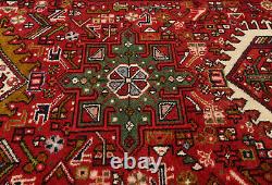 Handmade Vintage Red Geometric Tribal 3X13 Oriental Runner Rug Hallway Carpet