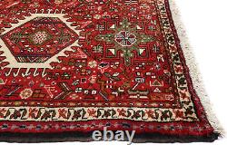 Handmade Vintage Red Geometric Tribal 3X13 Oriental Runner Rug Hallway Carpet