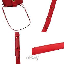 LOUIS VUITTON Cluny Shoulder Bag Epi Leather Red M52257 Vintage Auth #KK271 Y