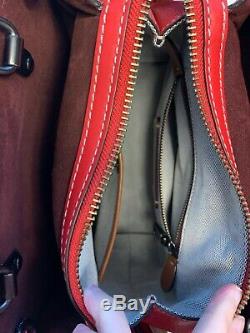 Limited Edition! Coach 1941 Rogue 25 Red Leather Handbag 1st Generation RARE