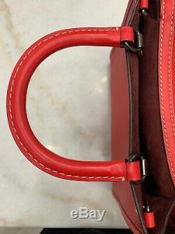 Limited Edition! Coach 1941 Rogue 25 Red Leather Handbag 1st Generation RARE