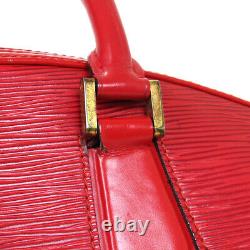 Louis Vuitton Jasmine Hand Bag Th0959 Purse Red Epi Leather M52087 Vintage 34372