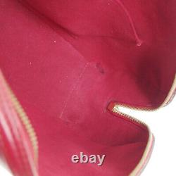 Louis Vuitton Jasmine Hand Bag Th0959 Purse Red Epi Leather M52087 Vintage 34372