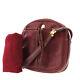 Must De Cartier Logos Shoulder Bag Bordeaux Leather Vintage Authentic #ff384 O