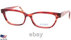 NEW BEVEL 3631 DANNA KROID VR VINTAGE RED EYEGLASSES GLASSES FRAME 53-16-140mm