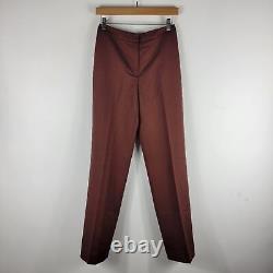 New Lafayette 148 Vintage 90s Wool High Waist Straight Pants Blazer Suit Set 2/4
