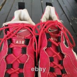 Nike Air Vintage Red Canvas Shoes Women's 9 Trainers Athletic Casual 90s Y2K