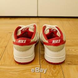 Nike Dunk Low Pro B 02 03 Bone White Red Womens 10 Mens 8.5 DS SB Vintage CoJP