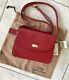 Nwt Coach Vintage Madison Spence Cherry Red Crossbody Shoulder Bag Italy 4400