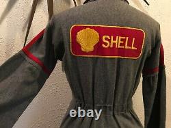 Original Vintage Shell Oil Goodyear Auto Collectible Dress woman's size 6