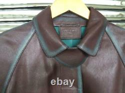 Prada Leather Coat Trench Coat Jacket Nappa Bicolore £2750 Brand New Vintage
