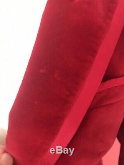 RARE VINTAGE 1996 ICONIC TOM FORD for GUCCI RED VELVET TUXEDO SUIT VOGUE